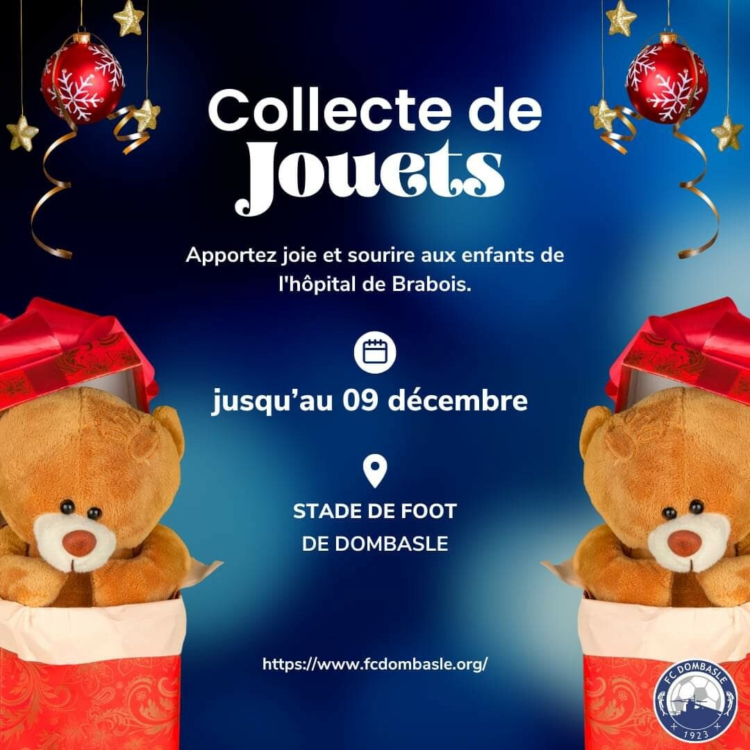 Collecte de jouets neufs pour l'hôpital de Brabois