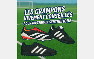 Terrain synthétique : bien se chausser !