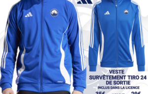 Veste de survêtement Adidas Tiro 24 modèle Homme