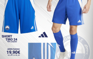 Short Adidas Tiro 24 modèle Homme