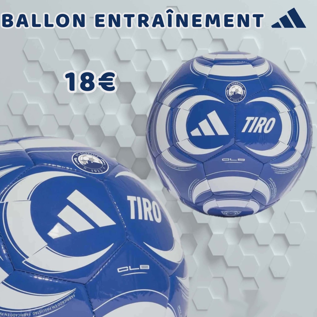 Ballon d'entraîenement Adidas