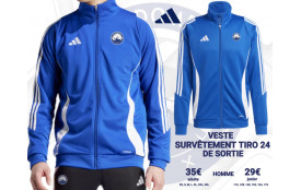 Veste de survêtement Adidas Tiro 24 modèle Enfant
