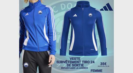 Veste de survêtement Adidas Tiro 24 modèle Femme