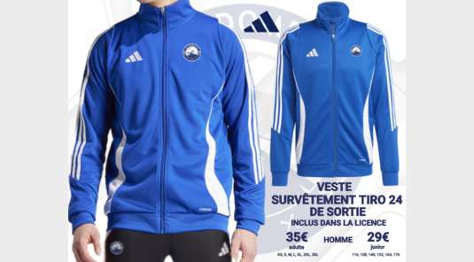 Veste de survêtement Adidas Tiro 24 modèle Homme