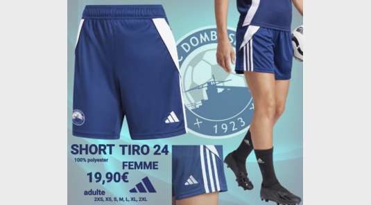 Short Adidas Tiro 24 modèle Femme