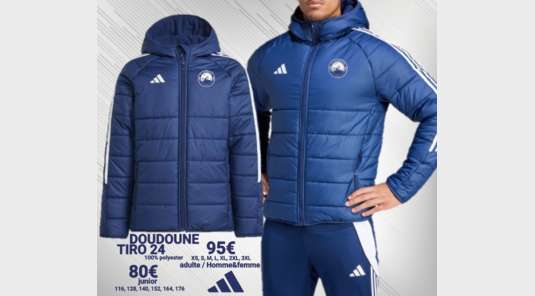 Doudoune Adidas Tiro 24 Modèle Adulte 