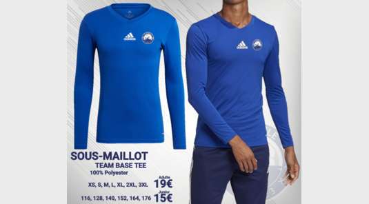 Sous maillot Adidas modèle Adulte